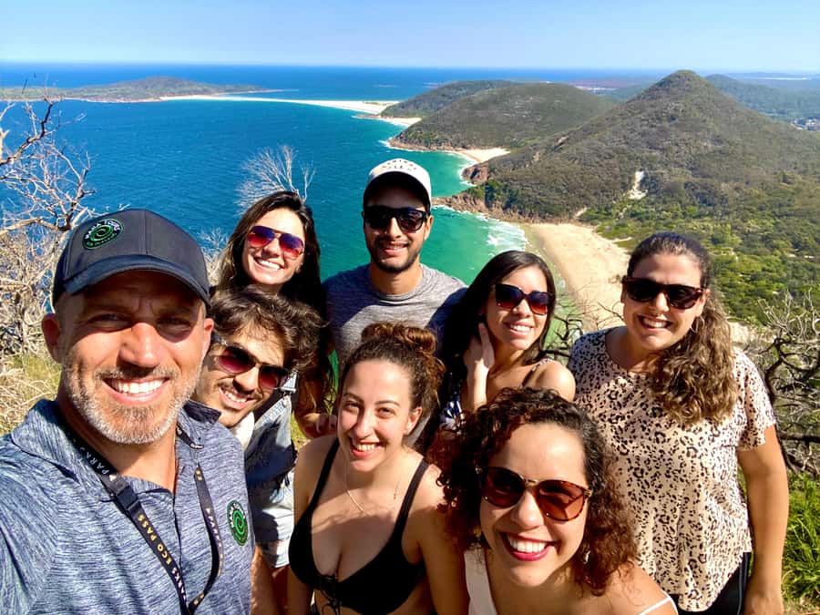 Sydney: Port Stephens Day Trip with Dolphin Cruise or Hike - Mount Tomaree summit choice: 360° harbour views with a real workout