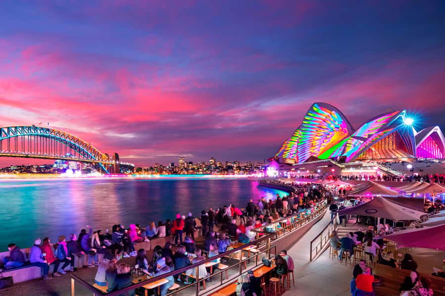 Sydney: Premium Catamaran Vivid Cruise with Welcome Drink - The 90-minute loop: what you’ll actually see during Vivid