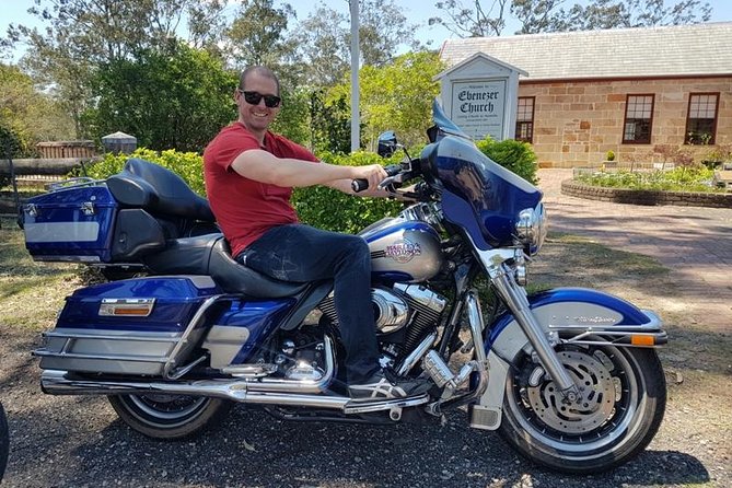 Sydney sights tour 1 Hour - Getting kitted up: helmet, jacket, and how the ride works