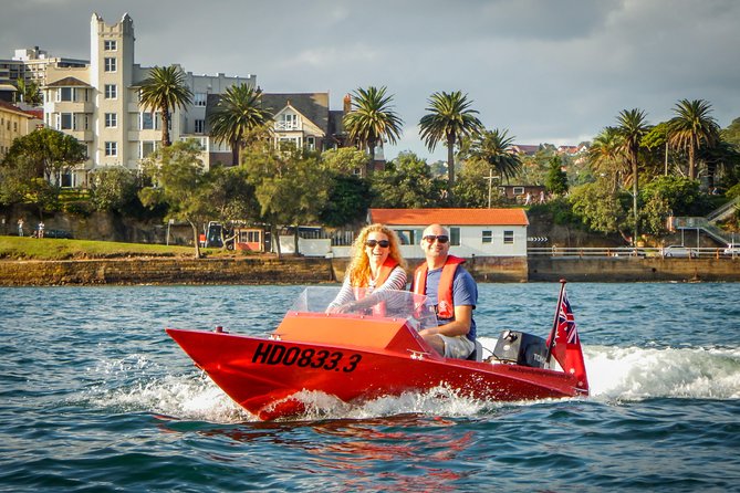 Sydney Speed Boat Adventure Harbour Tour - Garden Island (Navy Base) and the Close-Up Island Stops