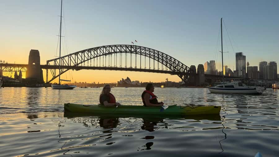 Sydney Sunrise Private Kayak – Opera House & Harbour Bridge - Sydney Harbour Bridge: the water-level angle you came for