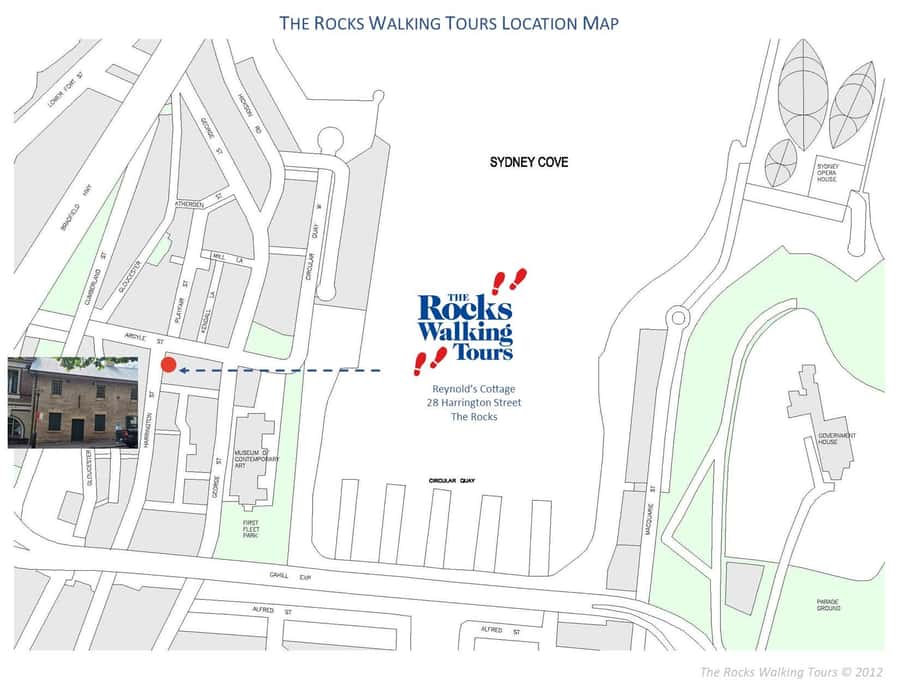 Sydney: The Rocks 90-Minute History Walking Tour - Hidden alleyways, cobbled lanes, and shady courtyards