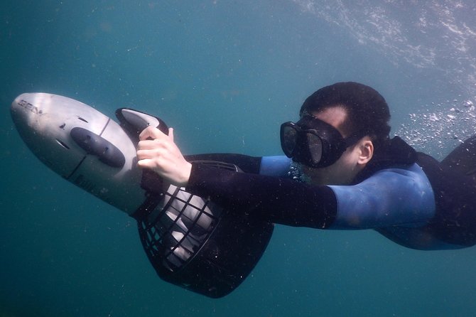 sydney underwater scooter tours - Learning the scooter basics without prior experience