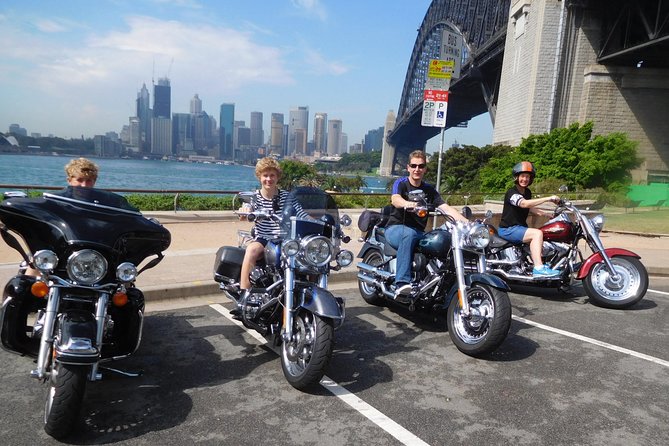 The 3 Bridges Harley Tour - see the main iconic bridges of Sydney on a Harley - Key highlights worth targeting