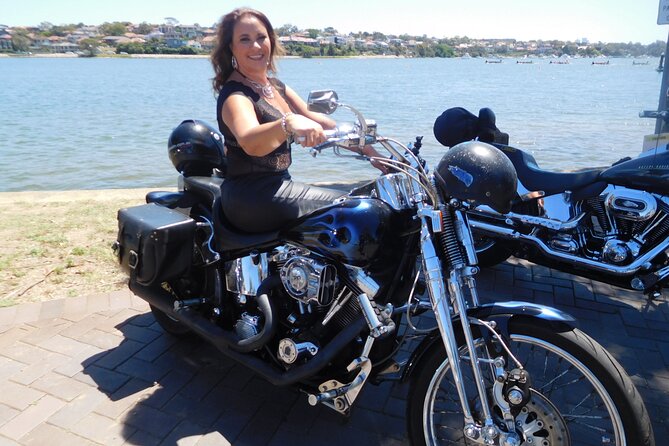 The 3 Bridges Harley Tour - see the main iconic bridges of Sydney on a Harley - Riding under the Harbour Bridge and past North Sydney Olympic Pool