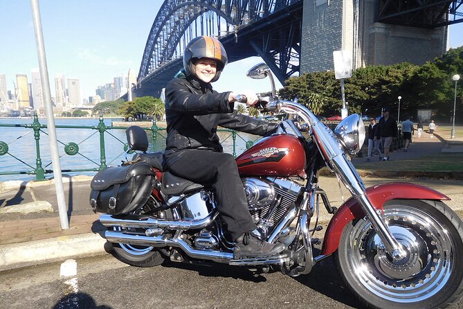 The 3 Bridges Harley Tour - see the main iconic bridges of Sydney on a Harley - Included gear, safety tone, and what to expect as a passenger