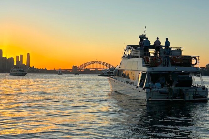 Twilight Treasures Sunset Sydney Harbour Cruise - Aquatic sightseeing: from Harbour Bridge golden light to Opera House glow
