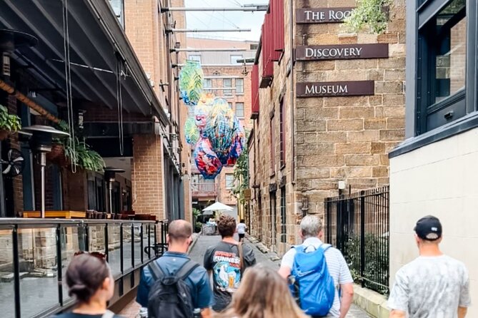 Ultimate Sydney Walking Tour (Small-Group, Drink Included) - The Rocks lanes: Nurses Walk, Jack Mundey Place, lower George St