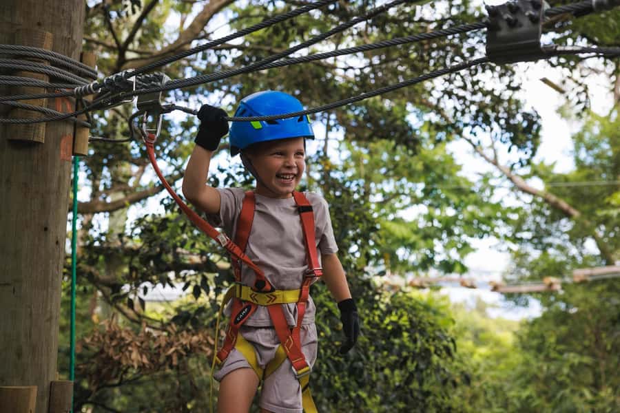 Western Sydney: Junior Tree Ropes Courses - Check-in at Treetops Adventure reception and what happens before climbing