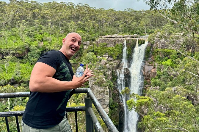 WILD Wombat and Kangaroo Day Tour, All Inclusive - Carrington Falls and Fitzroy Falls: two waterfall stops, each with its own feel